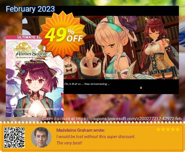 Atelier Sophie 2: The Alchemist of the Mysterious Dream Ultimate Edition PC 独占 交易 软件截图