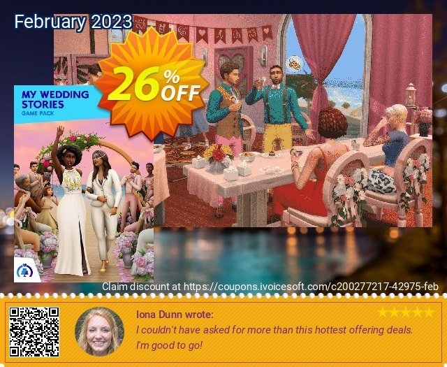 The Sims 4 - My Wedding Stories Game Pack PC großartig Preisnachlass Bildschirmfoto