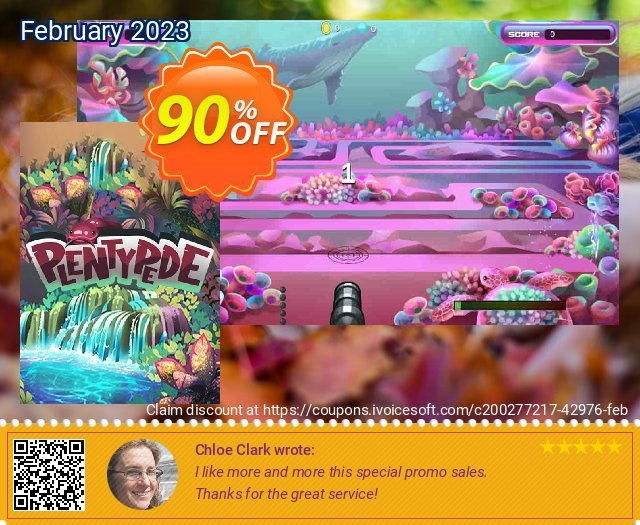 Plentypede PC hebat voucher promo Screenshot