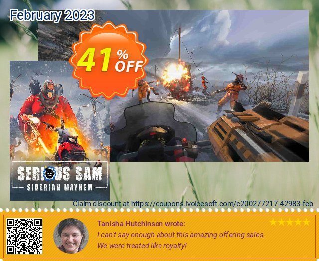 Serious Sam: Siberian Mayhem PC Exzellent Ermäßigung Bildschirmfoto
