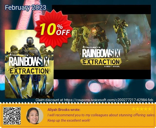 Tom Clancy's Rainbow Six Extraction PC (EU & UK) discount 10% OFF, 2024 Spring discounts. Tom Clancy&#039;s Rainbow Six Extraction PC (EU &amp; UK) Deal 2024 CDkeys