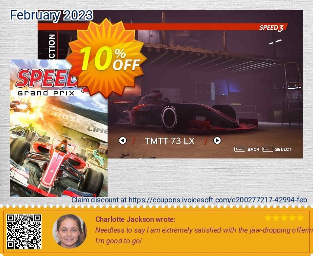 Speed 3: Grand Prix PC luar biasa baiknya kupon diskon Screenshot