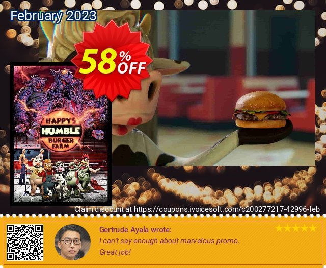 Happy&#039;s Humble Burger Farm PC 驚くべき 昇進させること スクリーンショット