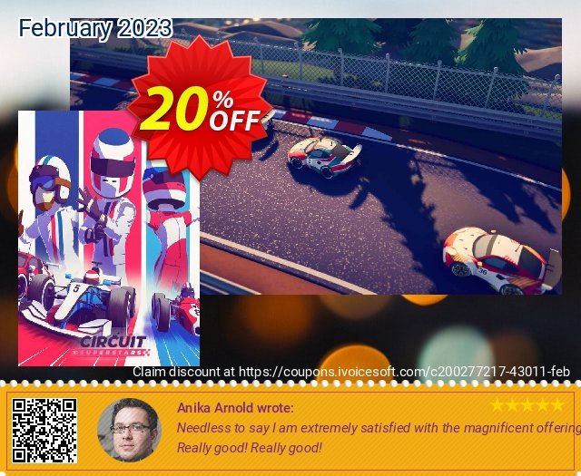 Circuit Superstars PC menakjubkan kupon diskon Screenshot