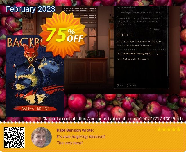 BACKBONE: ARTIFACT EDITION PC discount 75% OFF, 2024 African Liberation Day offering deals. BACKBONE: ARTIFACT EDITION PC Deal 2024 CDkeys