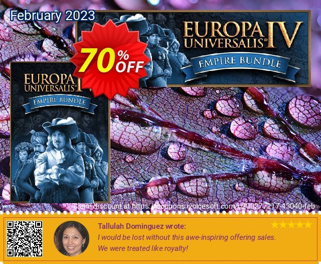 EUROPA UNIVERSALIS IV: EMPIRE BUNDLE PC 美妙的 产品销售 软件截图