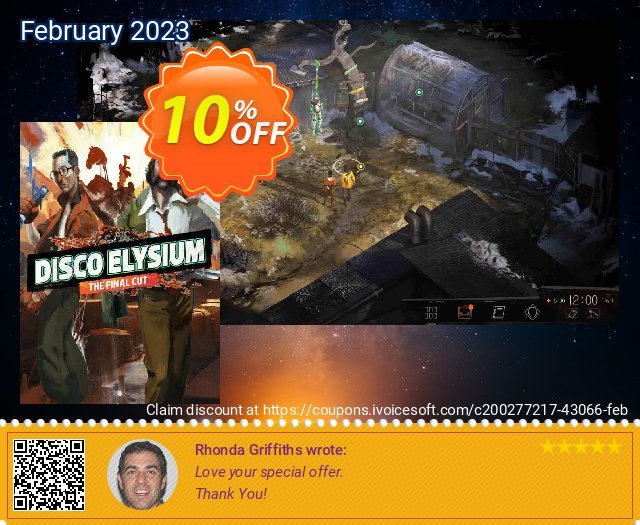Disco Elysium - The Final Cut PC (STEAM) 惊人的 优惠券 软件截图