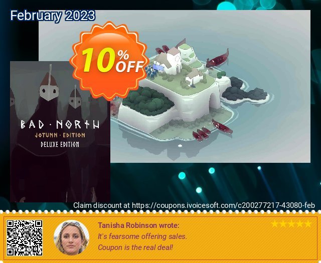 Bad North: Jotunn Edition Deluxe Edition PC discount 10% OFF, 2024 Mother's Day sales. Bad North: Jotunn Edition Deluxe Edition PC Deal 2024 CDkeys