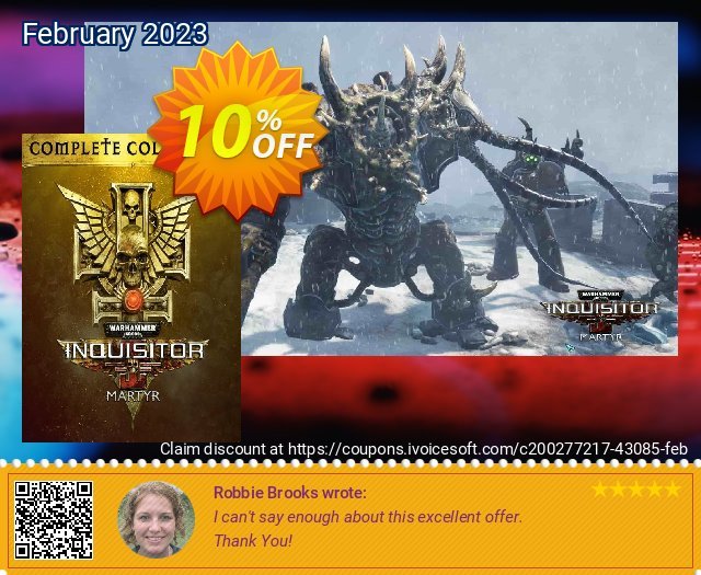 Warhammer 40,000: Inquisitor - Martyr Complete Collection PC geniale Promotionsangebot Bildschirmfoto