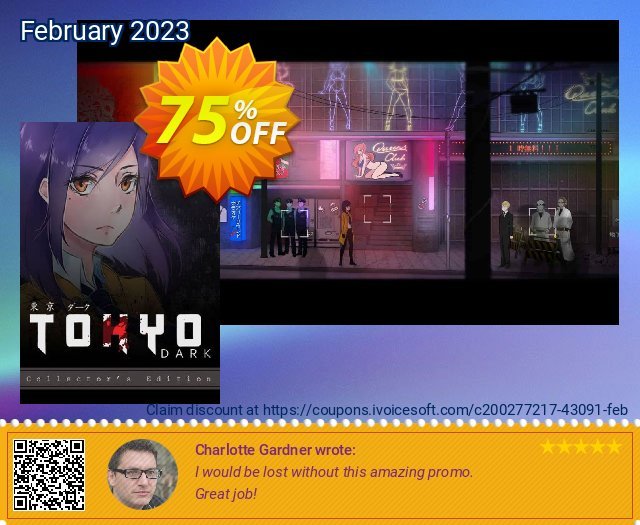 TOKYO DARK COLLECTOR&#039;S EDITION PC terbatas penawaran loyalitas pelanggan Screenshot
