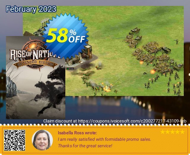 Rise of Nations: Extended Edition PC 令人吃惊的 产品销售 软件截图