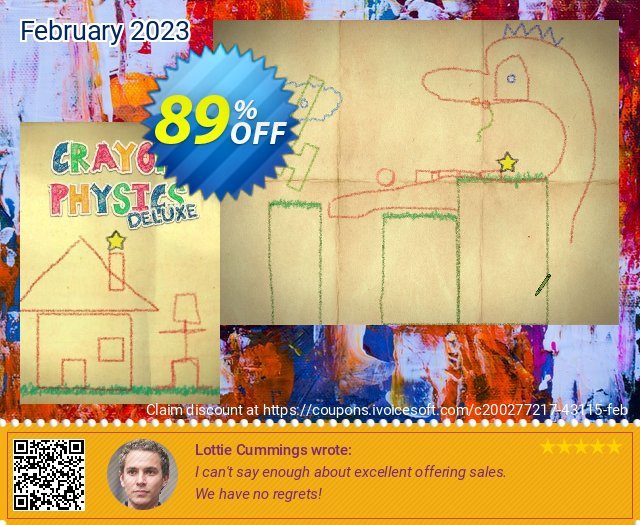 Crayon Physics Deluxe PC dahsyat promo Screenshot