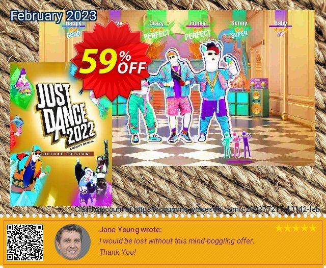 Just Dance 2022 Deluxe Edition Xbox One & Xbox Series X|S (WW) 优秀的 优惠券 软件截图
