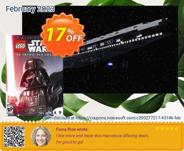LEGO Star Wars: The Skywalker Saga Deluxe Edition Xbox One & Xbox Series X|S (WW) umwerfenden Förderung Bildschirmfoto
