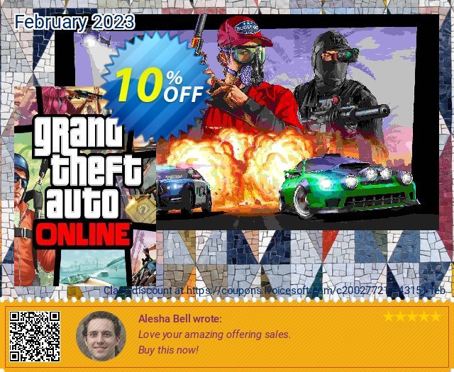 Grand Theft Auto Online Xbox Series X|S (US) discount 10% OFF, 2024 April Fools' Day offering sales. Grand Theft Auto Online Xbox Series X|S (US) Deal 2024 CDkeys