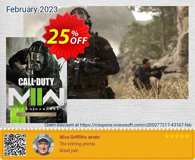 Call of Duty: Modern Warfare II - Vault Edition Xbox One & Xbox Series X|S (WW) discount 25% OFF, 2024 Easter Day offering sales. Call of Duty: Modern Warfare II - Vault Edition Xbox One &amp; Xbox Series X|S (WW) Deal 2024 CDkeys