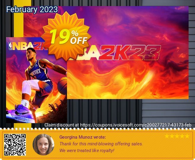 NBA 2K23 Xbox Series X|S (WW) 大的 促销 软件截图