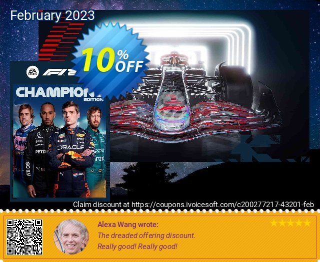 F1 22 Champions Edition Xbox One & Xbox Series X|S (WW) discount 10% OFF, 2024 Mother Day promo sales. F1 22 Champions Edition Xbox One &amp; Xbox Series X|S (WW) Deal 2024 CDkeys