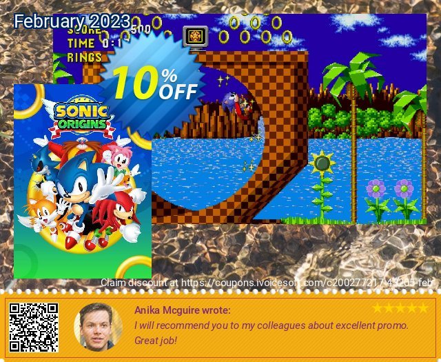 Sonic Origins Xbox (US) faszinierende Nachlass Bildschirmfoto