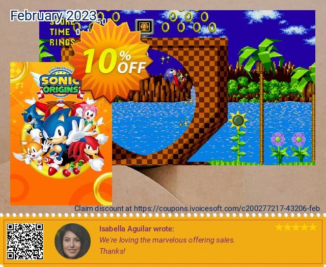 Sonic Origins Digital Deluxe Edition Xbox (WW) discount 10% OFF, 2024 Mother Day offering sales. Sonic Origins Digital Deluxe Edition Xbox (WW) Deal 2024 CDkeys