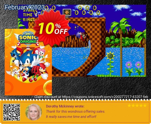 Sonic Origins Digital Deluxe Edition Xbox (US) 可怕的 产品销售 软件截图
