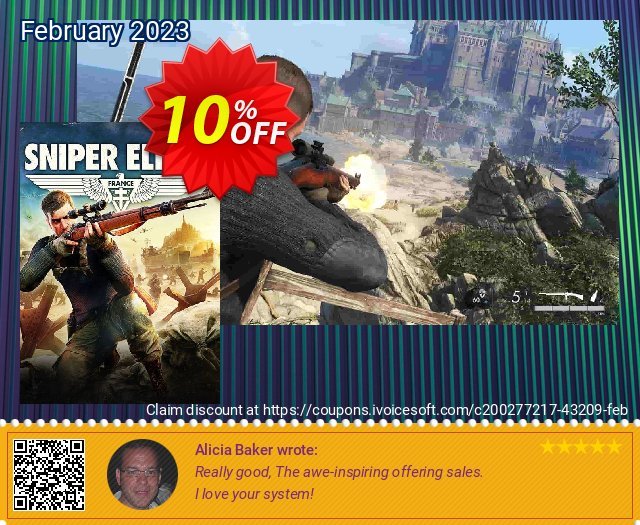 Sniper Elite 5 Xbox One/Xbox Series X|S (WW) menakuntukan penawaran diskon Screenshot