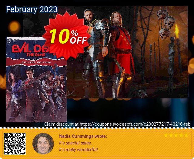 Evil Dead: The Game Deluxe Edition Xbox One & Xbox Series X|S (WW) Sonderangebote Preisnachlässe Bildschirmfoto