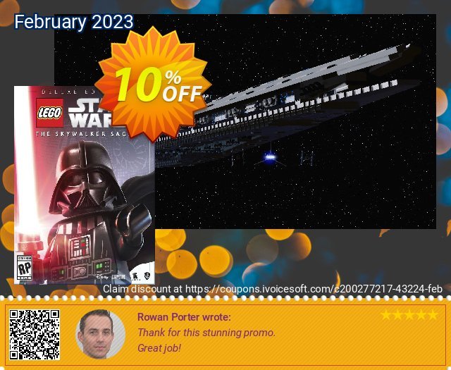 LEGO Star Wars: The Skywalker Saga Deluxe Edition Xbox One & Xbox Series X|S (US) wunderbar Ermäßigung Bildschirmfoto
