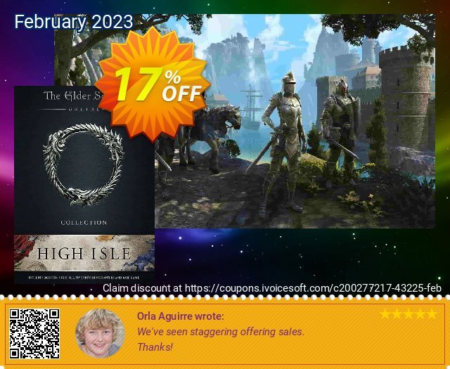 The Elder Scrolls Online Collection: High Isle Xbox (US) 激动的 优惠 软件截图