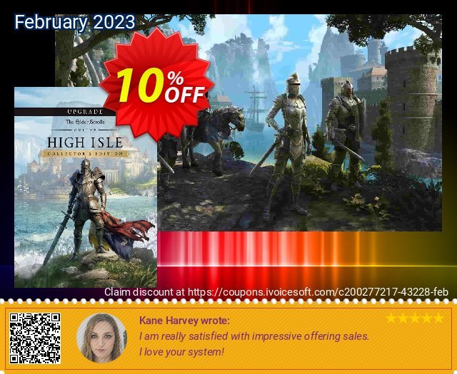 The Elder Scrolls Online: High Isle Collector&#039;s Edition Upgrade Xbox (US) verblüffend Außendienst-Promotions Bildschirmfoto