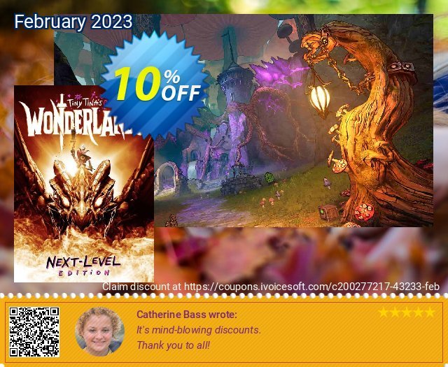 Tiny Tina&#039;s Wonderlands: Next-Level Edition Xbox One & Xbox Series X|S (US) 驚きの連続 割引 スクリーンショット