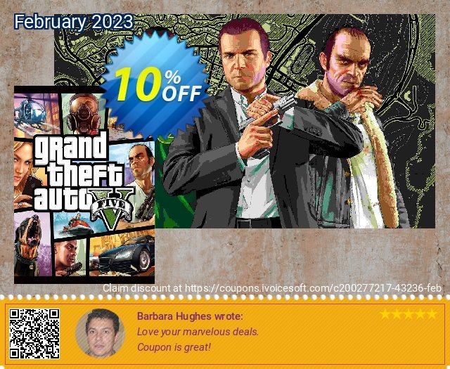 Grand Theft Auto V Xbox Series X|S (WW) 令人敬畏的 产品销售 软件截图