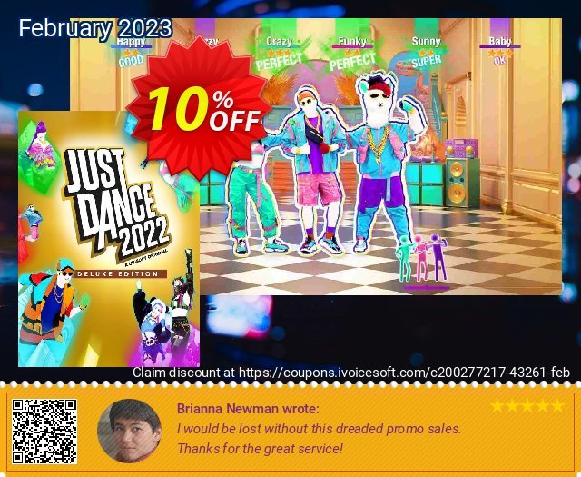 Just Dance 2022 Deluxe Edition Xbox One & Xbox Series X|S (US) discount 10% OFF, 2024 Mother Day offering sales. Just Dance 2024 Deluxe Edition Xbox One &amp; Xbox Series X|S (US) Deal 2024 CDkeys