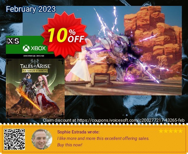 Tales of Arise Ultimate Edition Xbox One & Xbox Series X|S (WW) tidak masuk akal voucher promo Screenshot