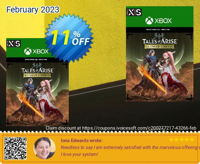 Tales of Arise Ultimate Edition Xbox One & Xbox Series X|S (US) discount 11% OFF, 2024 Mother Day offering sales. Tales of Arise Ultimate Edition Xbox One &amp; Xbox Series X|S (US) Deal 2024 CDkeys