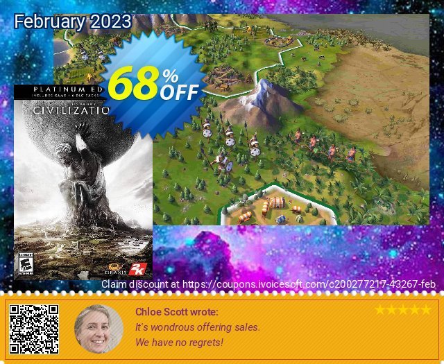 Sid Meier's Civilization VI Platinum Edition Xbox (US) discount 68% OFF, 2024 Easter Day offering sales. Sid Meier&#039;s Civilization VI Platinum Edition Xbox (US) Deal 2024 CDkeys