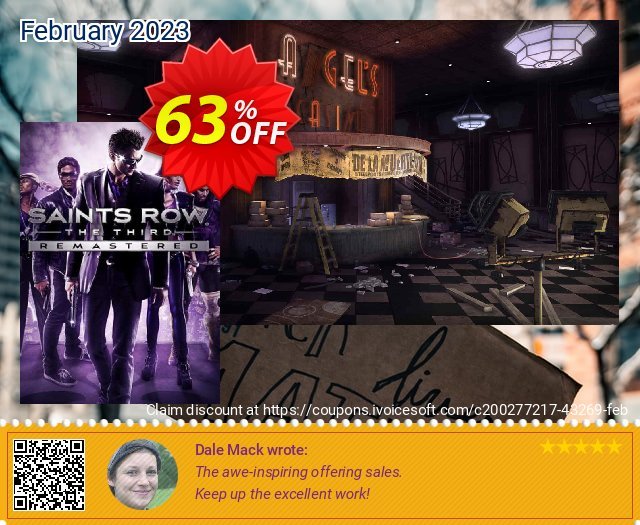 Saints Row: The Third Remastered Xbox (US) discount 63% OFF, 2024 Mother Day promotions. Saints Row: The Third Remastered Xbox (US) Deal 2024 CDkeys