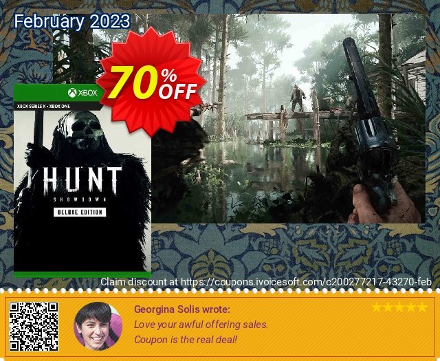 Hunt: Showdown - Deluxe Edition Xbox (US) discount 70% OFF, 2024 World Heritage Day promotions. Hunt: Showdown - Deluxe Edition Xbox (US) Deal 2024 CDkeys
