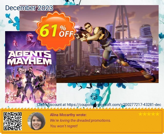 Agents of Mayhem Xbox (US) erstaunlich Förderung Bildschirmfoto