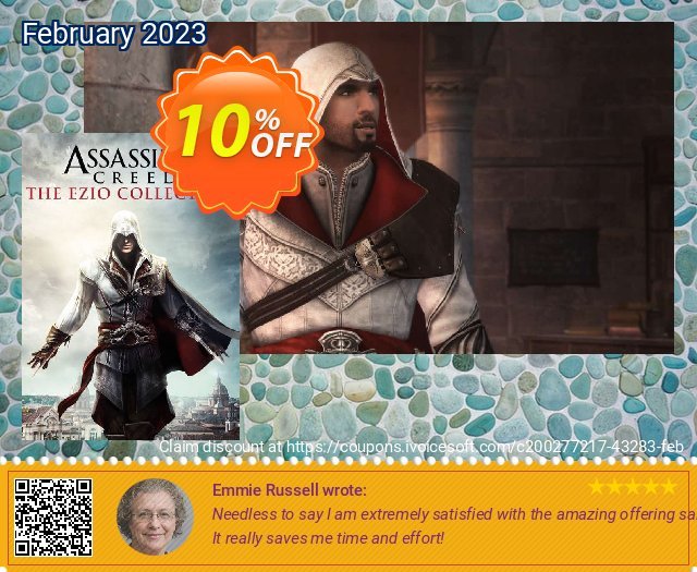 Assassin&#039;s Creed - The Ezio Collection Xbox (US) tersendiri voucher promo Screenshot