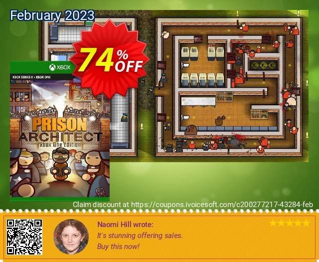 Prison Architect Xbox (US) teristimewa kupon diskon Screenshot