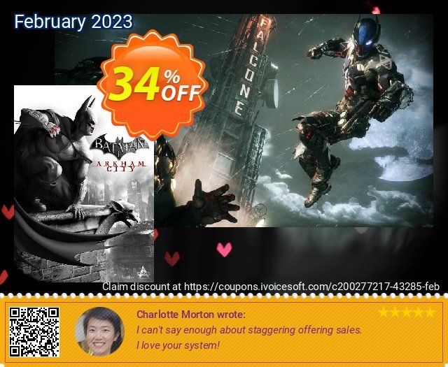 Batman: Arkham City Xbox 360 discount 34% OFF, 2024 World Heritage Day offering sales. Batman: Arkham City Xbox 360 Deal 2024 CDkeys