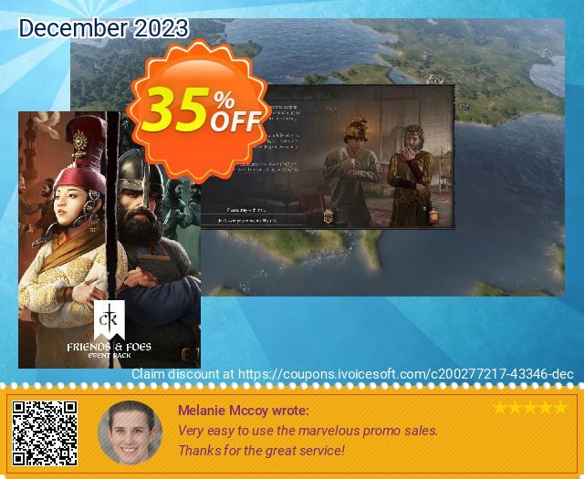 Crusader Kings III: Friends & Foes PC - DLC teristimewa penawaran diskon Screenshot