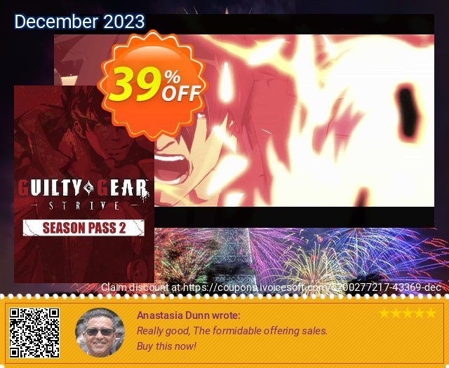 GUILTY GEAR -STRIVE- Season Pass 2 PC discount 39% OFF, 2024 African Liberation Day offering discount. GUILTY GEAR -STRIVE- Season Pass 2 PC Deal 2024 CDkeys