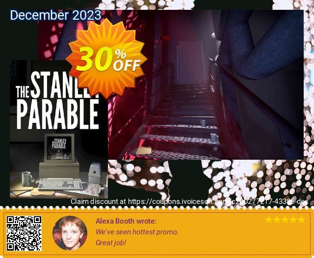The Stanley Parable PC überraschend Beförderung Bildschirmfoto