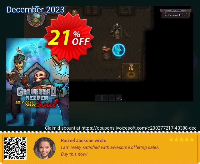 Graveyard Keeper - Better Save Soul PC - DLC discount 21% OFF, 2024 Int' Nurses Day offering discount. Graveyard Keeper - Better Save Soul PC - DLC Deal 2024 CDkeys