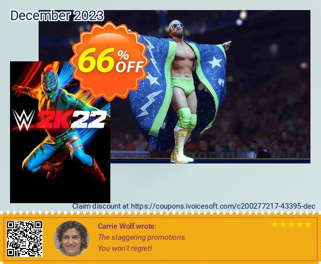 WWE 2K22 PC menakuntukan kode voucher Screenshot