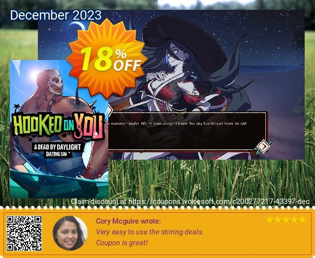 Hooked on You: A Dead by Daylight Dating Sim PC genial Ausverkauf Bildschirmfoto