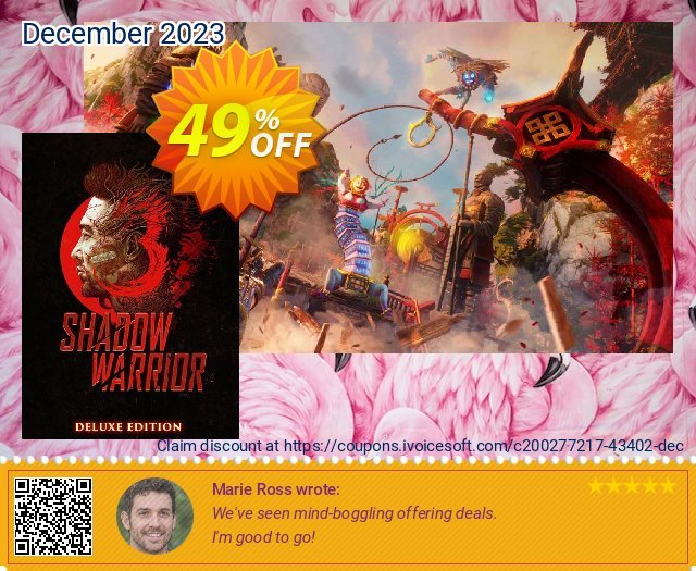 Shadow Warrior 3 Deluxe Edition PC discount 49% OFF, 2024 Easter Day discounts. Shadow Warrior 3 Deluxe Edition PC Deal 2024 CDkeys