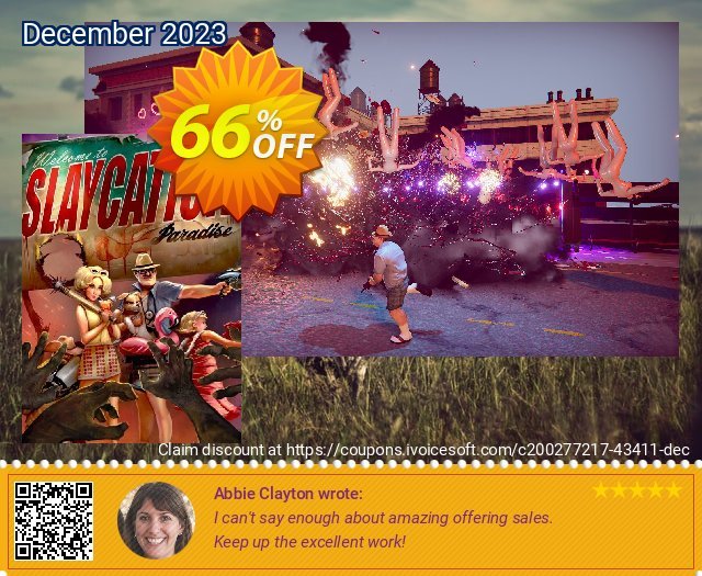 Slaycation Paradise PC discount 66% OFF, 2024 April Fools' Day promo sales. Slaycation Paradise PC Deal 2024 CDkeys